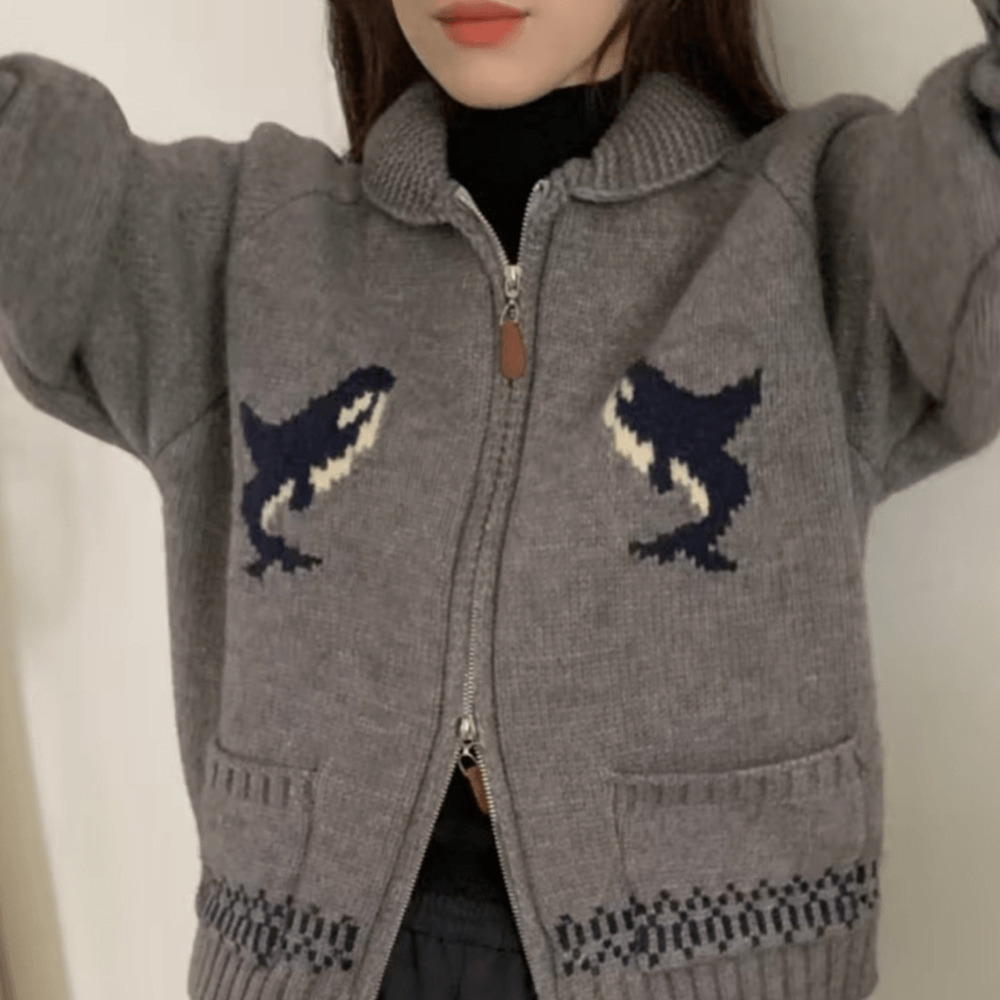 Soon ! nEW 1/30:Boho Whale cardigan